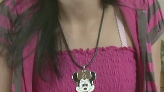 Hot Russian Brunette with Young and Fresh Body Fucked Hard by a Big Cock