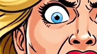 American MILF 4: Married Sluts at Work. Cartoon Compilation