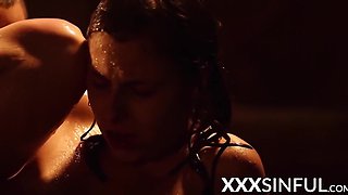 Sinful Babe With Natural Tits Moans While Fucked Sensually - Antonia Sainz
