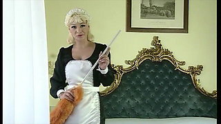Maria the Hotel Maid Gets Her Ass and Hairy Pussy Fucked by Her Colleagues