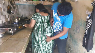 Desi bhabhi big boobs cleavage tease in kitchen hot indian village girls exposed
