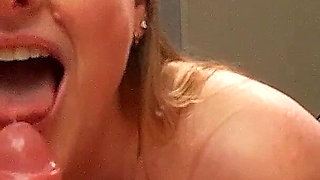 Emptied His Balls on My Big Tits