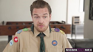 Romantic Kyle and Alex's momsteachsex sex