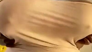 BBW MILF Moaning & Titsplay