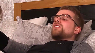 Petite Blonde Princess Gabie Monroe Worships Cock & Rides for a Dripping Creampie