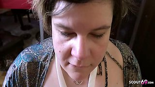 Ugly BBW Maids Anal Threesome with German Mature Couple