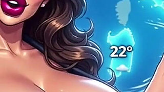 312. Weather Around the World, Comic Style, Ai