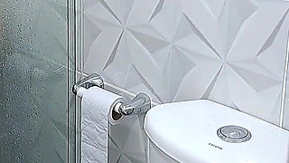 My Stepmom Masturbates in the Bathroom