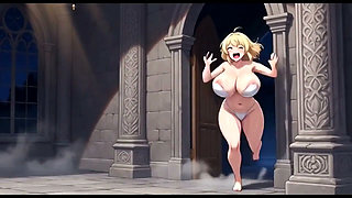 A Cute Girls in a Dark Castle, Ai Animation