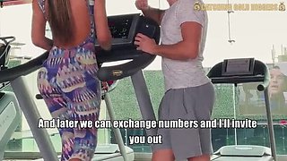Colombian Gold Digger Caught After Workout for Hard Banging