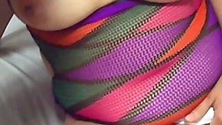 (sibtitles) Horny Brazilian Hotwife Teases Strangers on Video Call - Wants BBC & Cum!