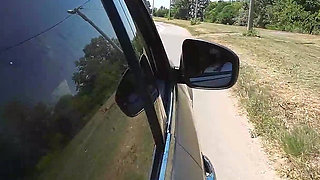 Pissing Through the Window and Mouth Piss on the Road