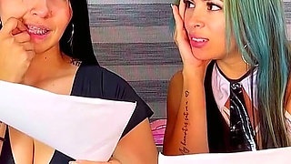 Big Ass Lesbian and Her Schoolgirl Friend Rub Their Pussies and Suck Each Other's Asses Even with Their Uniform on