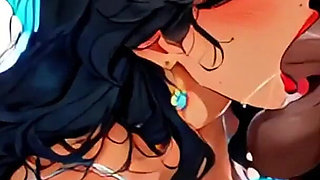 Podcast Host Takes Guest Live on Air - Studio Creampie Hentai - Ai Animation