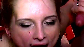 Ggg John Thompson - Gangbang Sperma Party - Horny German Girl Takes Many Thick Cocks in Wild Orgy