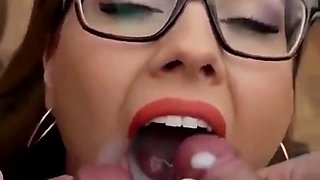 Busty JenKowski bukkake cumslut