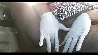 Masturbating with Dildo in My Car