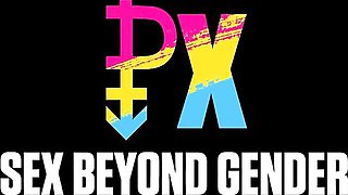 Transgender porn with fetching Aiden Starr and Claire Tenebrarum from PansexualX