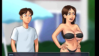 Summertime saga: sexy ass stepsister by the pool ep 121