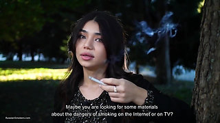 Smoking Interview with Zarina