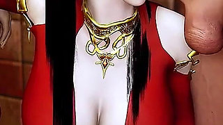 Pixelated Fantasy Queen: Booty in Motion - 3D Animation Hentai