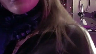 Eva Latex Fetish BDSM Mistress Solo Dominatrix Catsuit Rubber Hig Heels Glasses MILF Big Ass Legs Gloves