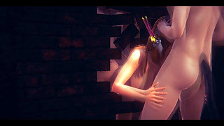 Overwatch Hentai - Diva Fucked by Two Boys Anal and Vaginal - Japanese Asian Manga Anime Film Game Porn