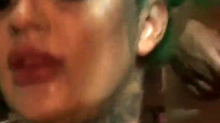 MILF Pussy Labia Swallows Big Loads of Cum