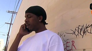 Hardcore multiracial gangbang on a couch with huge dicks