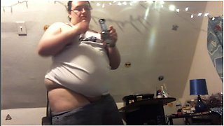 Dirty cleaning session turns into stripping and smoking