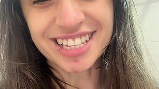 Naughty Girlfriend Video Call - Teasing in My Boyfriend's Boxers (Spanish Subs)