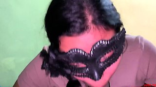 Submissive Latina Teen with Braces Gives POV Blowjob