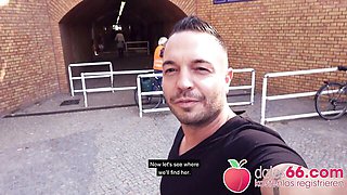 POV Pickups featuring Lily Ray and Berlin's no bra public sex