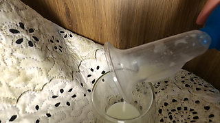 A Glass of Breast Milk for Me and a Pussy Full of Cum for My Lovely Wife