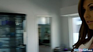 You are absolutely perfect to be my fake lesbian girlfriend ft. Chanel Preston  Reena Sky: Porn