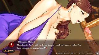 Hentai Game - Professional Deepthroat Performance - a Gigantic-breasted MILF’s Devotional Oral Service - Ntr Hentai