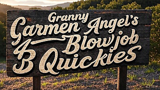 Granny Carmen's Blue Angel Stripper Cock Sucker 72323fap