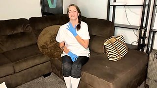 Maggierosexo - Gloved Nurse Randr