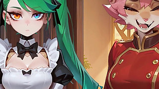 Hotel Tales Gameplay Part 3 - Helping Nikki Sort the Suitcases and Bathe Griselda the Huntress