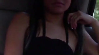 Beautiful Latina teen gets oiled and fucked hard