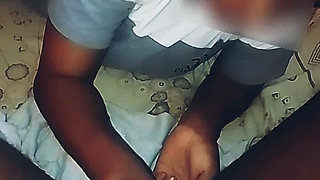 She Wears White Panty and Takes Her Stepsister in Her Mouth and Massages with Oil and Puts the Stuff on Her