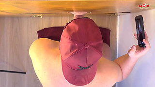 Builder Shoves His Thick Rock-hard Cock Through. Then This Happens?