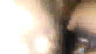 horny amateur milf fucks BBC in her house bb