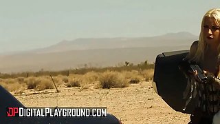 Digitalplayground - huge cock activity for Stevie Shae concludes with her Big Tits facialed in hot cum