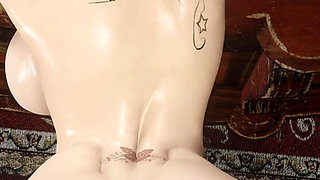 3D BBW Mature MILF Got Fucked by Big Dick Monster