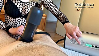 Dick Gets A Good Milking By Vacuglide Autoblow Machine julia softdome
