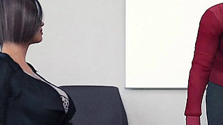 Jessica O'Neil's Hard News - Gameplay Through #2 - 3d Game, Porn game, HD 1080