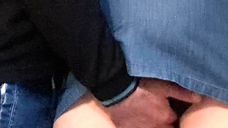 Stranger Touching my Panties Under Skirt - Public Dirty Hands
