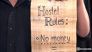 Jason Steel Arouses with Blonde Bukkake in Hostel Payment Play