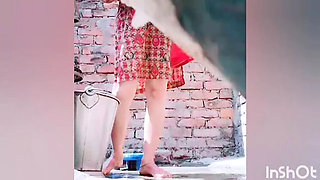 Hot Indian Teen Stealing Secret MMS - Bathroom Fingering & Nude Masturbation